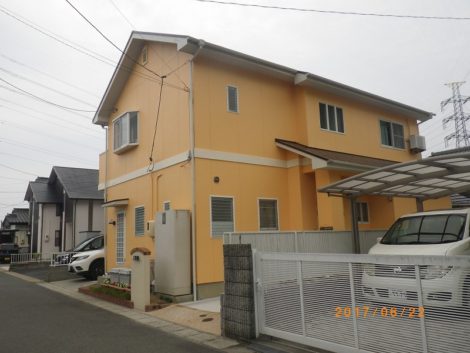 山口県下松市末武中Ｋ様邸　外壁屋根塗装工事